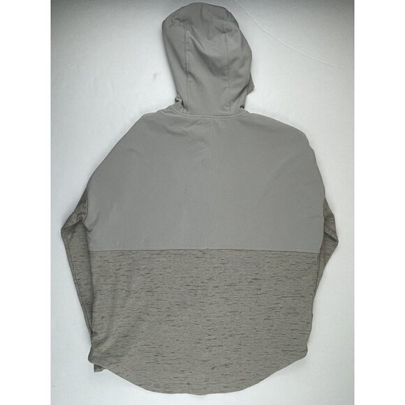 Columbia Hooded Lightweight Jacket Women’s M Knit Poly Overlay  Gray Activewear - Picture 3 of 13